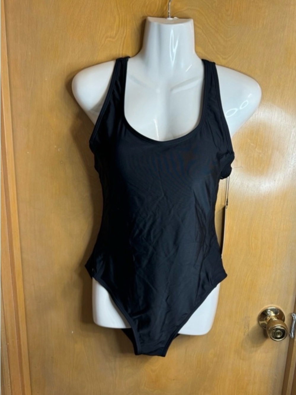Nicole Miller Black One-Piece Swimsuit